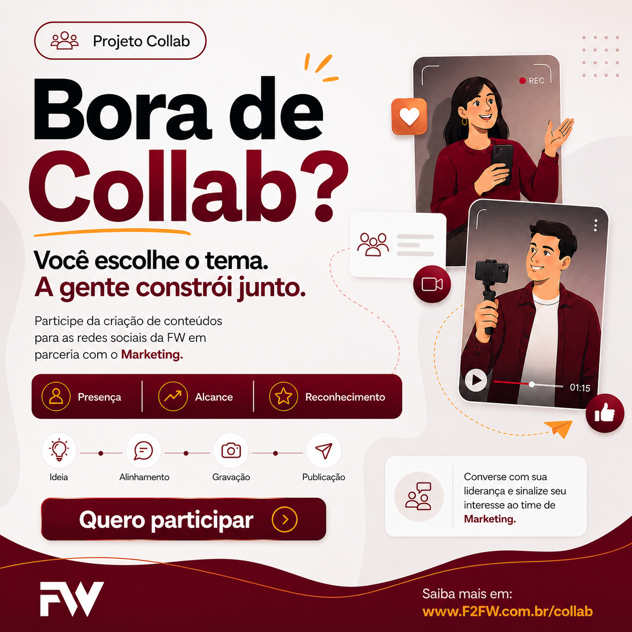 Tudo pronto pra Collab?